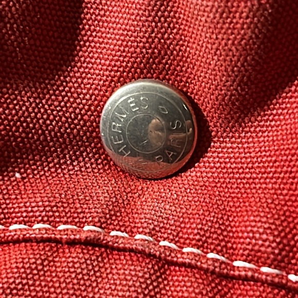 Hermès - Fourre Tout PM Handbag RED IN GUC - Picture 2 of 16